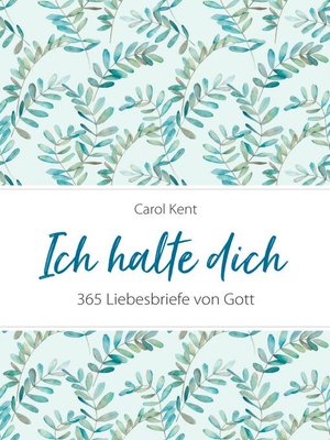 cover image of Ich halte dich